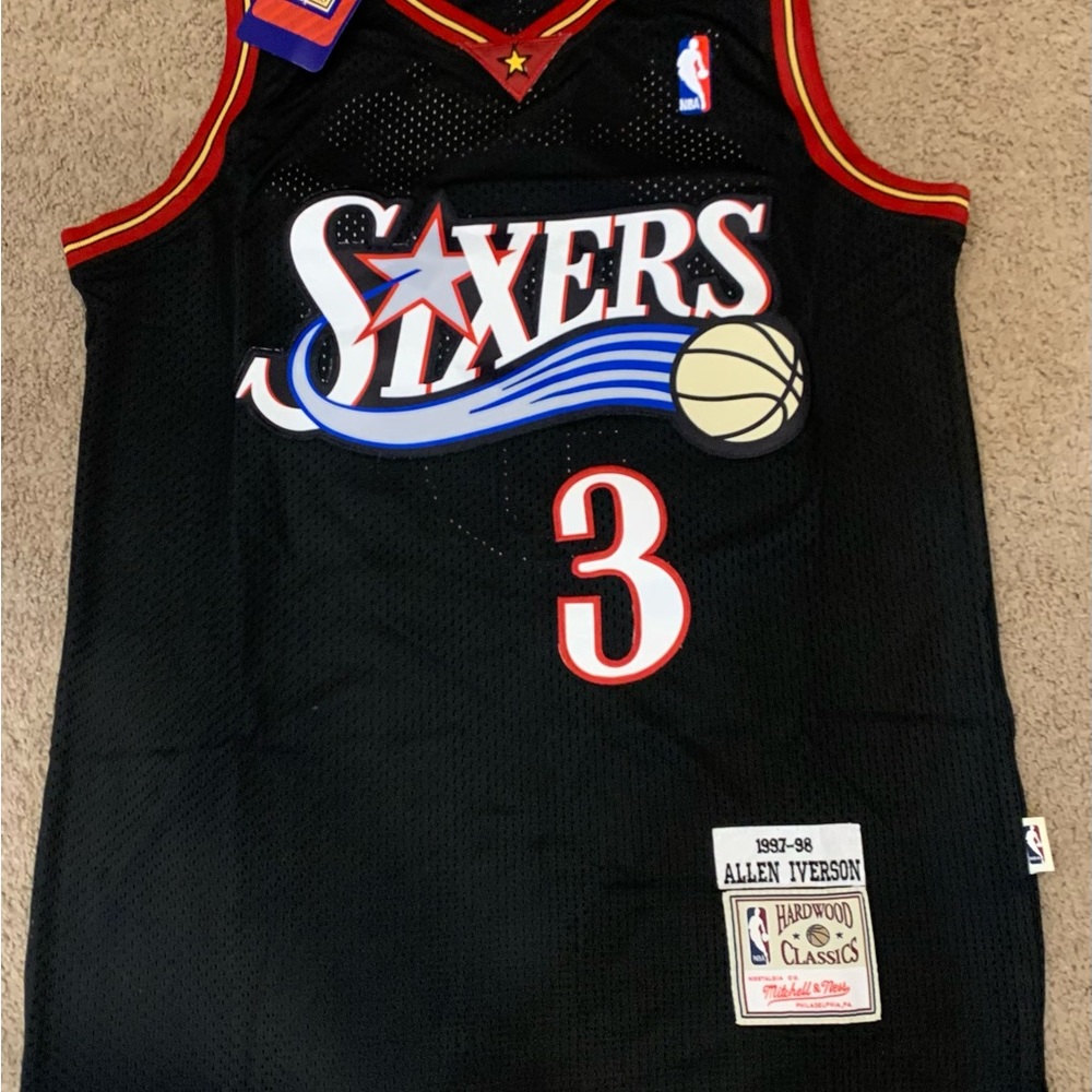 Mitchell & Ness 76ers Jersey Brand New!